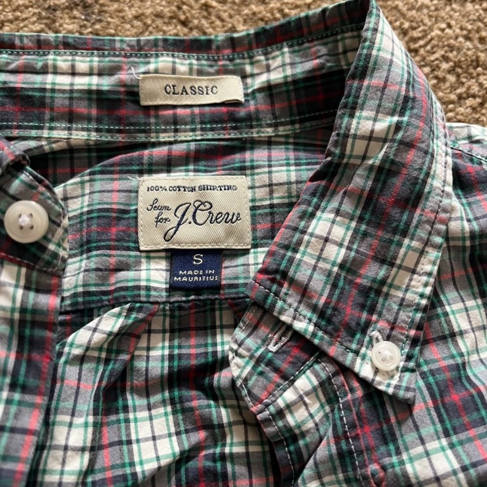 J Crew Dress Shirt Men's Small
